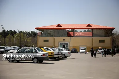 اسکان مسافران نوروزی در کمپ غدیر مشهد