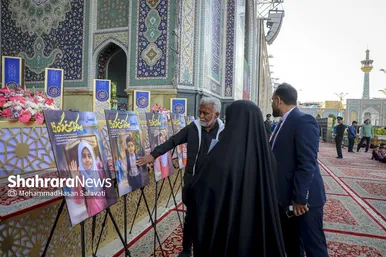 گزارش تصویری | مراسم «فرشتگان مقاومت» یادبود شهدای مظلوم میناب در حرم مطهر امام رضا (ع)
