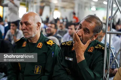 گزارش تصویری | بزرگداشت چهلمین سالگرد شهادت سرلشگر شهید محمود کاوه فرمانده لشگر ۵۵ ویژه شهدا و شهدای کربلای ۲