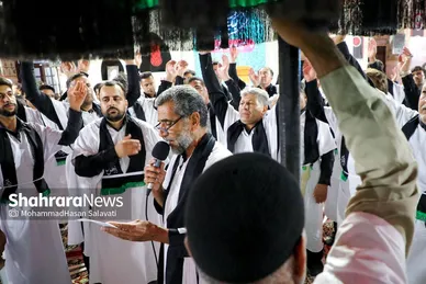 عزاداری هیئت‌های استان کرمان در حرم مطهر امام‌رضا(ع)