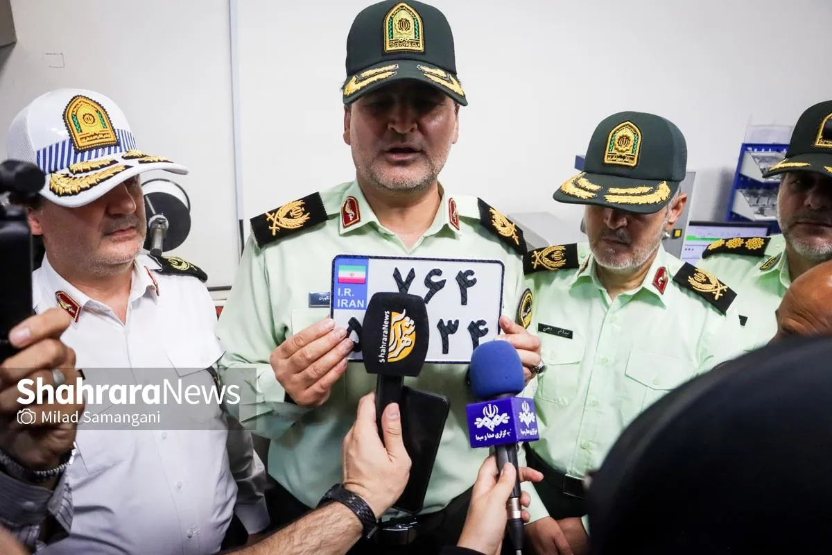 هشدار پلیس به بانوان موتورسوار؛ فعلاً رانندگی نکنید | تولید پلاک موتورسیکلت در مشهد ۱۰ دقیقه‌ای شد + فیلم