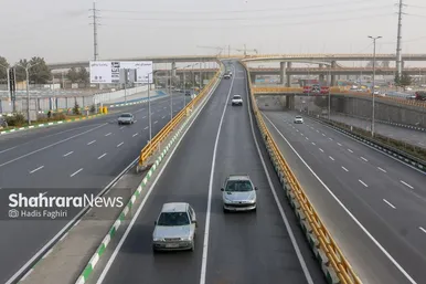 «مشهد» غرق در گردوغبار شدید (۵ دی‌۱۴۰۲)