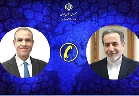 گفتگوی تلفنی وزیران خارجه ایران و مصر