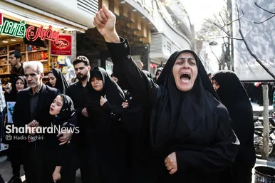 گزارش تصویری | مراسم تشییع پیکر ۴ شهید دفاع از وطن در مشهد