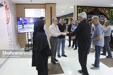 بازدید جمعی از مسئولین شهری و استانی مشهدمقدس از موسسه فرهنگی شهرآرا (۴) (۱۷ مرداد ۱۴۰۳)