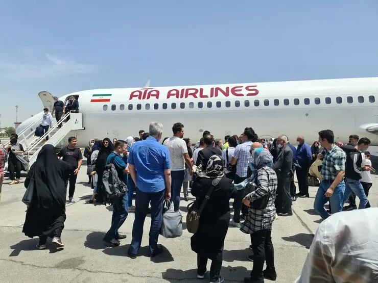 فرود اضطراری پرواز تهران-مشهد در فرودگاه مهرآباد