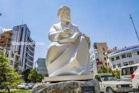 رونمایی از یادمان حکیم و فیلسوف ایرانی | &laquo;ملاصدرا&raquo; به احمدآباد رسید