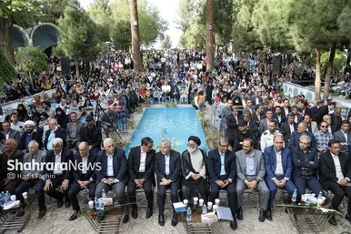 سفر وزیر میراث فرهنگی و گردشگری با قطار گردشگری به نیشابور به مناسبت بزرگداشت عطار