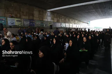 افتتاح تقاطع غیرهمسطح حضرت قمر بنی‌هاشم(ع) در مشهد