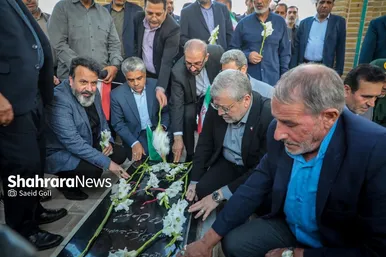 گزارش تصویری | رونمایی از یادمان شهدای بوستان‌های خورشید و اردیبهشت در مشهد