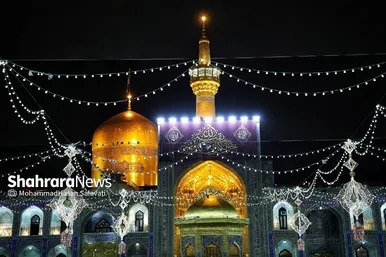 بازگشایی صحن انقلاب حرم مطهر رضوی در آستانه نیمه شعبان