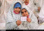 جشن تکلیف دختران در حضور رهبر معظم انقلاب + تصاویر