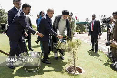استقبال رسمی شهباز شریف از سید ابراهیم رئیسی