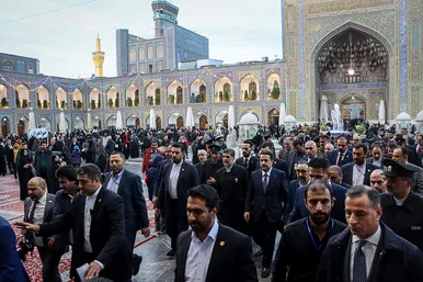 سفر نخست وزیر عراق به مشهد مقدس
