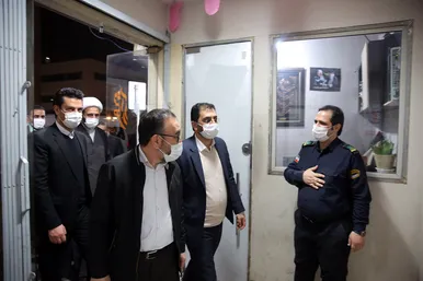 بازدید مسئولان استانی از روند اسکان مسافران نوروزی در مشهد