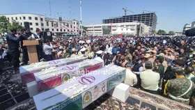 فرمانده مرزبانی خراسان رضوی: انتقام خون شهدای مرزبان را خواهیم گرفت + فیلم و تصاویر