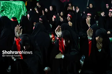 گزارش تصویری | برپایی سفره حضرت رقیه(س) در مشهد