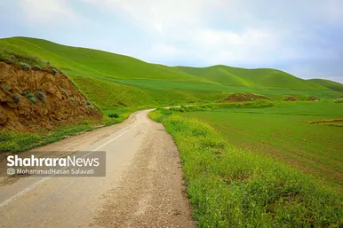 طبیعت زیبای ترکمن صحرا