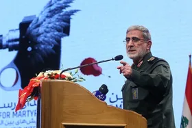 سردار قاآنی: اسرائیل غاصب امروز در شرایط سختی قرار دارد