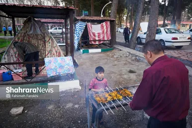 گزارش تصویری | بوستان غدیر مشهد در روز دوم فروردین ۱۴۰۵