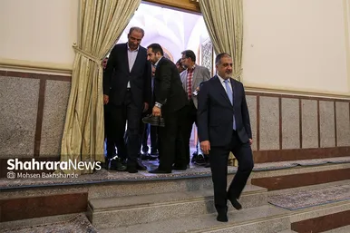 گزارش تصویری | بازدید وزیر ورزش عراق از استادیوم امام‌رضا(ع) مشهد