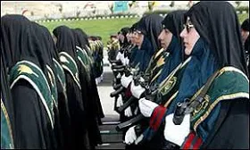 استفاده از پلیس زن برای دیدار دو تیم ایران و کامبوج