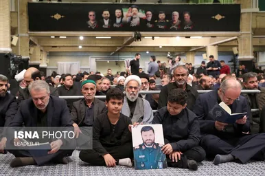 مجلس بزرگداشت شهدای خدمت در محضر مقام معظم رهبری