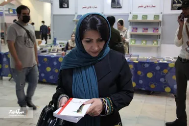 حضور پرشمار مهاجران افغانستانی در نمایشگاه کتاب تهران