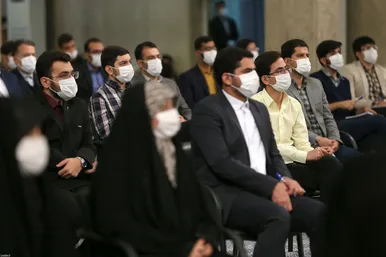 دیدار نخبگان و استعدادهای برتر علمی با رهبر معظم انقلاب