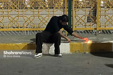 گزارش تصویری |حال و هوای شام غریبان در مشهدالرضا (ع)