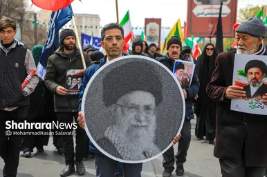 گزارش تصویری | راهپیمایی روز قدس در مشهد - ۳