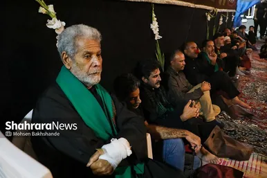 آیین سینی گردانی حضرت قاسم علیه السلام در شب هشتم محرم