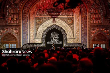 گزارش تصویری | مراسم عزاداری شام شهادت امام حسن مجتبی (ع) و رحلت پیامبر اکرم (ص) در حرم مطهر رضوی