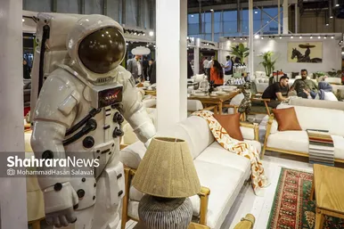 گزارش تصویری | نمایشگاه بین‌المللی مبلمان، لوستر و دکوراسیون داخلی در مشهد