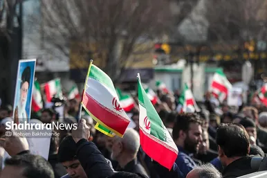 گزارش تصویری | مراسم تشییع پیکر مطهر شهید «مهدی ظریف»، مدافع امنیت در مشهد ۱
