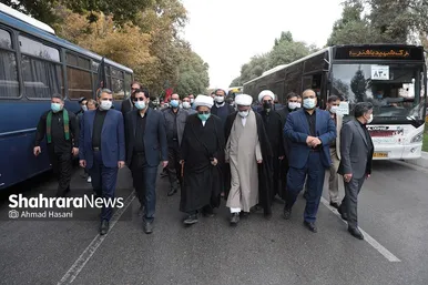 مراسم راهپیمایی جاماندگان اربعین حسینی