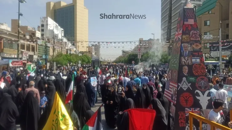 ویدئو | راهپیمایی روز جهانی قدس در مشهد