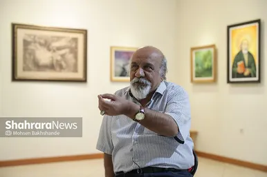 گزارش تصویری | نمایشگاه نقاشی «زیبایی فرّ خداوند است»