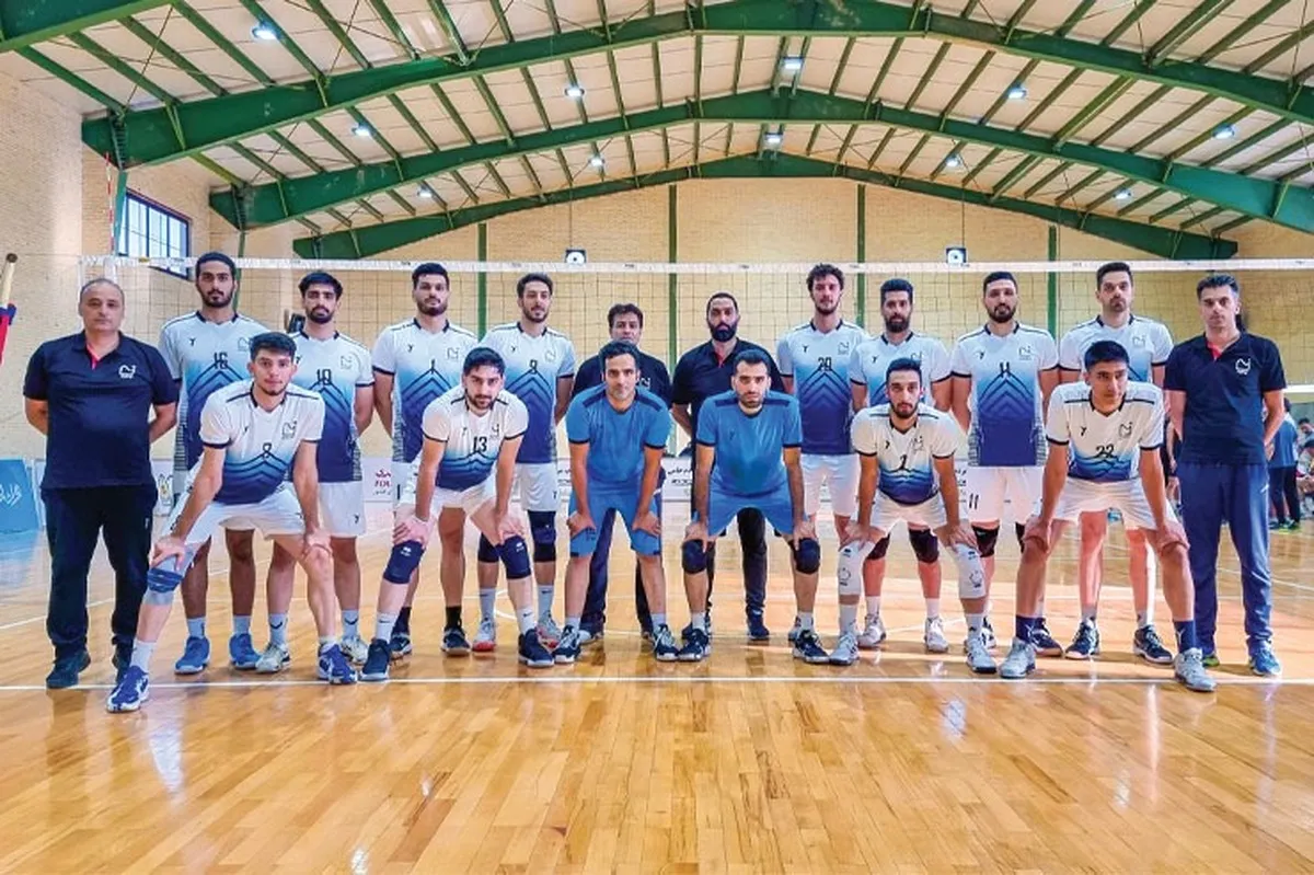 والیبالیست‌های «نیان» در تورنمنت گرگان