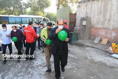 بازدید اعضای شورای اسلامی شهر مشهد از خطوط قطار شهری مشهد