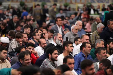 مراسم مناجات شب های ماه مبارک رمضان در حرم مطهر رضوی