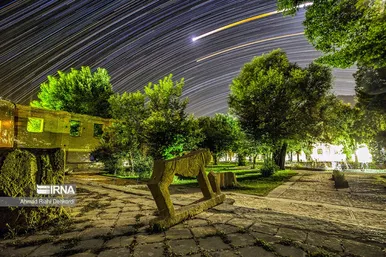 آسمان سحر انگیز شب