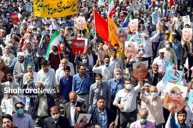 راهپیمایی روز جهانی قدس در مشهد