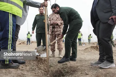 گزارش تصویری | پویش سراسری درختکاری در محله اسماعیل آباد