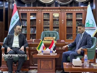 حضور هیئت رسانه‌ای ایران در عراق