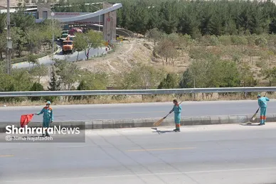 فعالیت پاکبان‌ها در روزهای پایانی ماه صفر