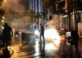 ویدئو| تصاویری از دستگیری لیدر میدانی اغتشاشات تهران