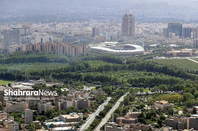 تصاویر هوایی از شهر مشهد و حرم مطهر رضوی