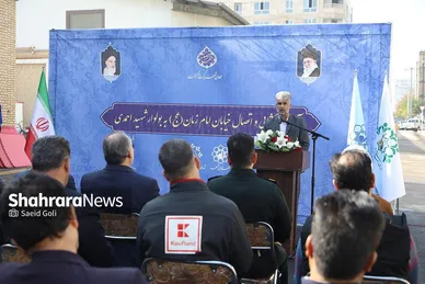 گزارش تصویری | آیین بازگشایی و اتصال خیابان امام زمان (عج) به بولوار شهید احمدی در مشهد