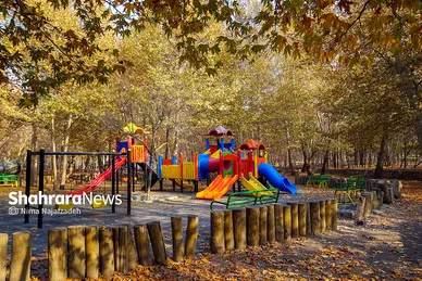 طبیعت پاییزی بوستان های مشهد